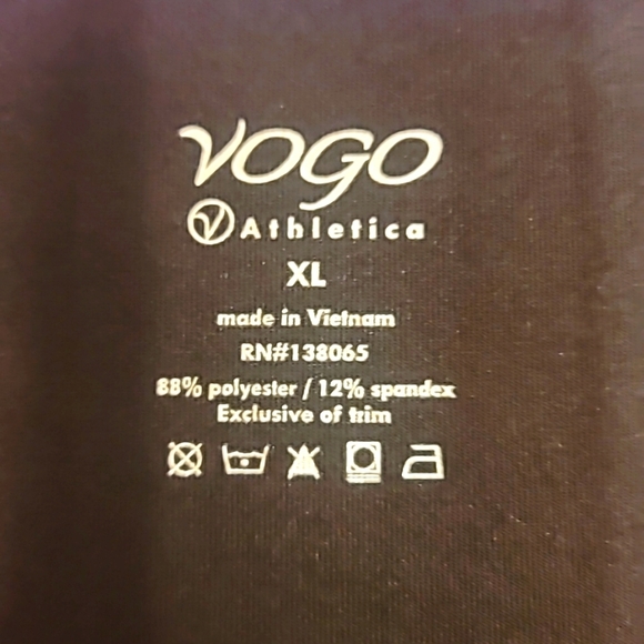 0702. VOGO ~ NWOTs ~ Women's XL Black & Pink Athletic Shorts ~ So Sexy 🩷🩷NEW!! - Picture 4 of 11